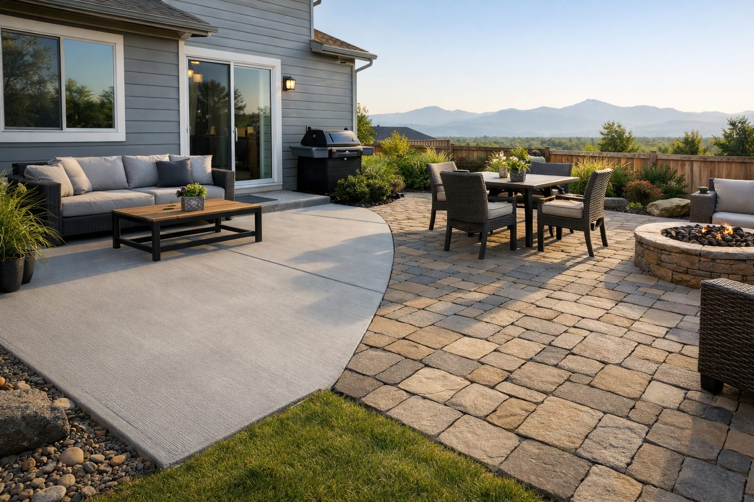 Concrete Patio vs Pavers in Denver: What’s Better for Your Home?